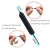 Starkey Hear Clear Hearing aid Wax Guards Filters Cerumen Stop Wax Traps with Hearing Aids Cleaning Kit Vent Brush and Carry Case – 4Packs/32Filters
