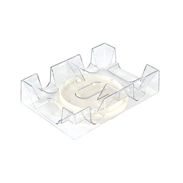 2 Deck Revolving Rotating Canasta Playing Card Tray, 2 Pack