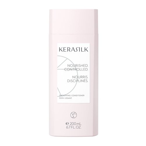 KERASILK Smoothing Conditioner |Intensively Nourishes & Conditions| Tames Frizz & Smooths Strands | For Coarse, Frizzy, Unruly Hair | Improves Manageability for All Hair Types & Textures | 200ml