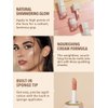 SHEGLAM Glow Bloom Liquid Waterproof Highlighter Long Lasting Cream Highlighter with Shimmer Dewy Finish - Bellini Brunch