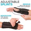 BraceAbility Gaming Wrist Brace - Video Game Support Guard for Console, Laptop, or PC Computer Keyboard and Mouse Gamer with Repetitive Strain Injury (RSI) Pain or Carpal Tunnel Syndrome (Left Hand)