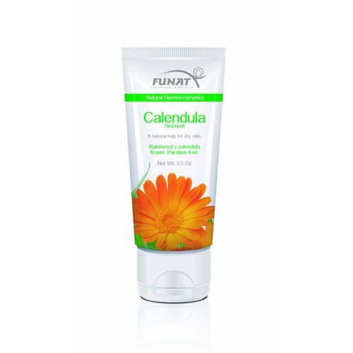 FULL OF NATURE FUNAT Calendula Cream - Ointment: Natural Skin Relief for Dry Skin, 2.5 Oz | Hydrate and revitalize Your Skin