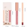 BINGBRUSH Colors Liquid Matte Lipstick and Lipliner Pack Set, Lip Tint Long Lasting 24 Hour Waterproof Velvet Nonstick Cup Lipgloss Lip Stain Pigmented Lip Makeup Gift Sets (1Pc 09#)