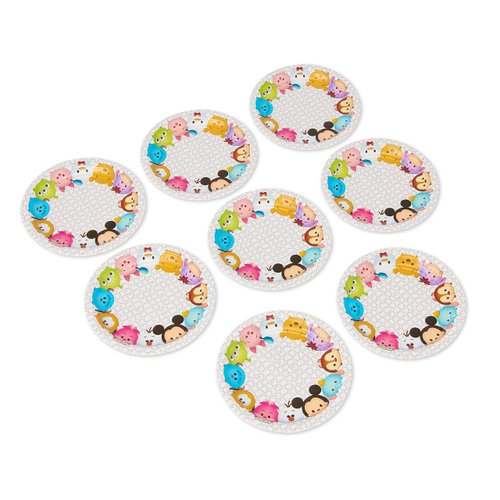 American Greetings Tsum Tsum Paper Dessert Plate, 8 Count