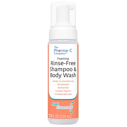 Pharma-C Foaming Rinse-Free Shampoo & Body Wash 7.1oz. Bottle (EACH)