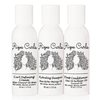 Rizos Curls Trio Travel Kit, Travel Hydrating Shampoo & Deep Conditioner & Curl Cream Bundle, Gently Cleanse and Hydrate, Style & Define Curls for Frizz Free Volume