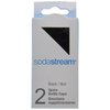 SodaStream Bottle Caps, Black, 2-Pack