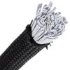 Paracord Planet Black Diamond Weave Shock Cord - Available in 1/8", 3/16", 1/4", 3/8", 1/2", and 3/4" Diameters - Various Lengths