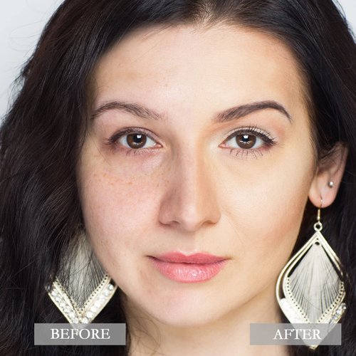 Boobeen Hydrating BB Cream, Full-Coverage Foundation&Concealer, Color Correcting Cream, Tinted Moisturizer BB Cream for All Skin Types - Evens Skin Tone (Ivory white)