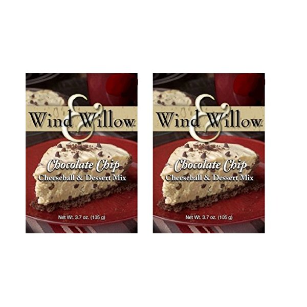 Wind & Willow Chocolate Chip Cheeseball and Dessert Mix (2 Pack)
