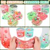 6 Pack Christmas Slime Kit, with 2 Butter Slime and 2 Cloud Slime and 2 Jelly Cube Crunchy Slime, Soft & Stretchy, Birthday Gifts for Kids, Christmas Party Favors for Girls and Boys