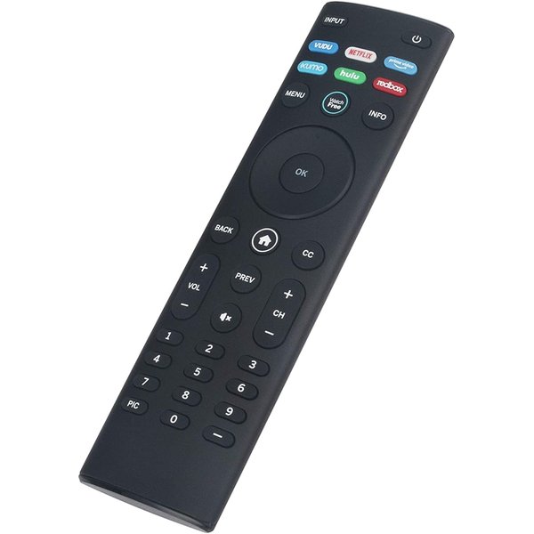 Universal Remote Control OEM XRT140 for VIZIO All LED LCD HD 4K UHD HDR Smart TVs (VIZIO XRT140 w/Xumo/Hulu/Redbox)