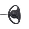 GoodQbuy D Shape Clip-Ear Headset Earpiece PTT with Mic is Compatible with Motorola Talkabout 2 Two Way Radio Walkie Talkie MD200TPR MH230R MR350R MS350R MT350R MH230TPR MS350R MJ270R 1-pin (10 Pcs)