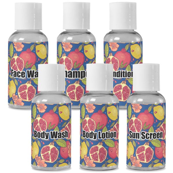 YouCustomizeIt Personalized Pomegranates & Lemons Travel Bottles