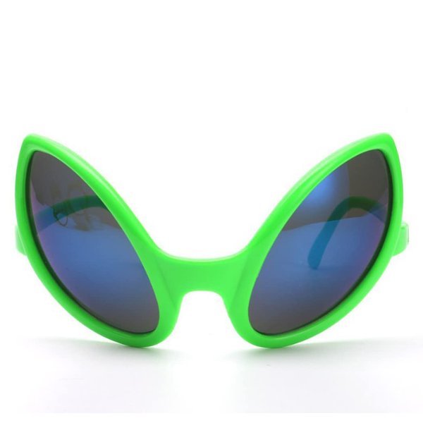 Yilistore Novelty Alien Glasses for Halloween Party Accessories, Alien Costume Accessories Eyeglasses with Deluxe Gift Glassesbox