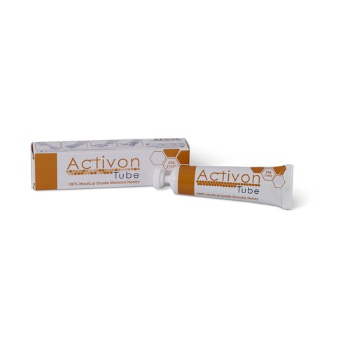 ActivOn Medical Grade 100 percent Manuka Honey Gel Tube Natural Healing of Wounds,1 Ounce (Pack of 1)