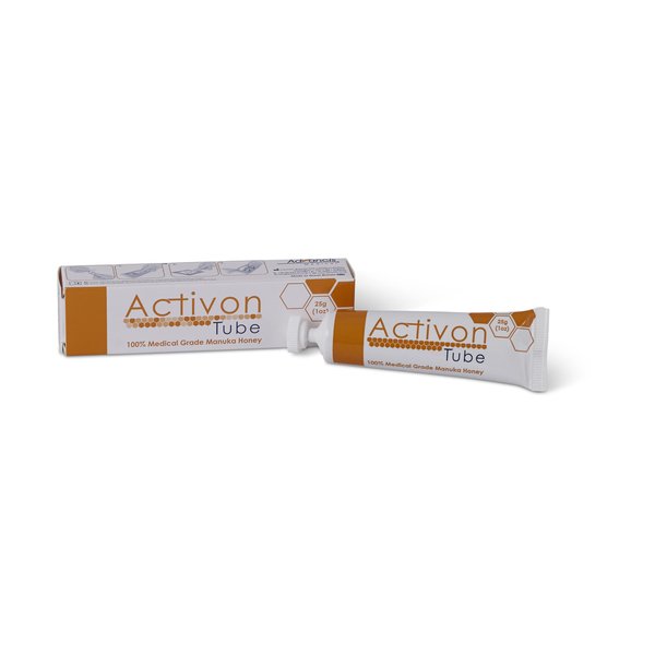 ActivOn Medical Grade 100 percent Manuka Honey Gel Tube Natural Healing of Wounds,1 Ounce (Pack of 1)