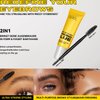 Brow Styling Spiking Glue - Clear Eyebrow Setting Gel, Brow Fix Gel for Long-Lasting Hold, Waterproof & Sweat-Proof Brow Gel, Flawless Natural Look, Ideal for Salon & Home Makeup Use