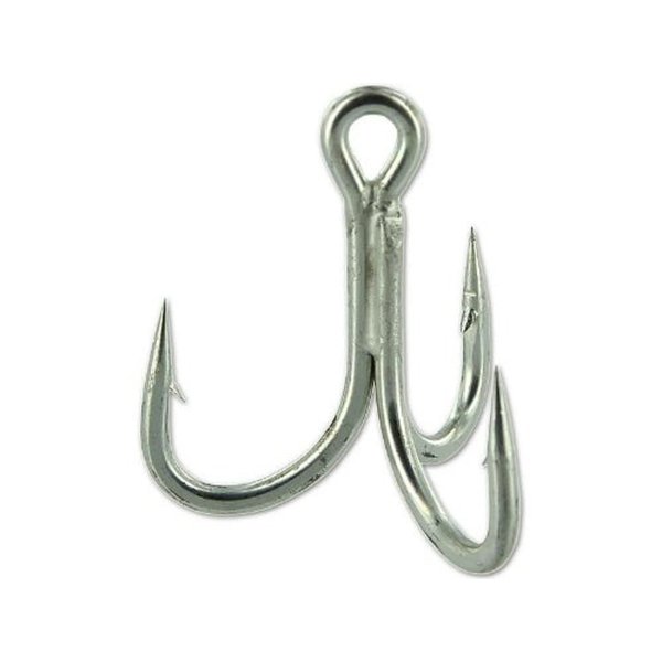 Owner American 5646-079 Stinger-46 Treble Hook, Size 4, Needle Point, Short