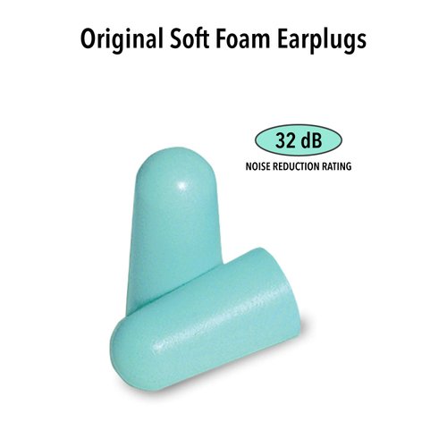 Mack's Original Soft Foam Earplugs, 30 Pair - 32dB Highest NRR, Comfortable Ear Plugs for Sleeping, Snoring, Work, Travel & Loud Events | Made in USA