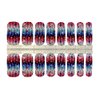 4th of July Star Nail Polish Wraps - Nail Polish Strips