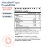 Best Nest Wellness Mama Bird Vegan Prenatal DHA Vitamin, 350 mg, Algae Omega 3 Supplements, Supports Baby's Brain & Eyes, Easy to Swallow Softgels, 60 Ct