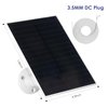 Solar Panel Charger for Ring Camera, Power Supply for Ring Spotlight Camera Battery, Ring Stick Up Camera, 10ft Charger Cable, 5W 5V Weatherproof Solar Panel for Outdoor Ring Camera