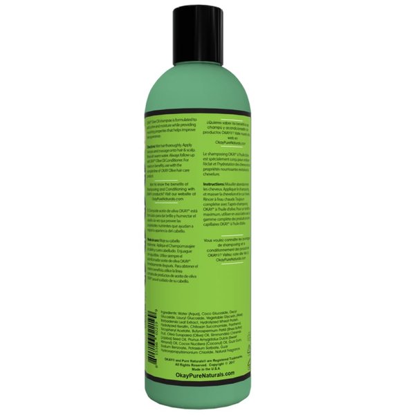 OKAY OLIVE OIL SHAMPOO 12oz / 355ml