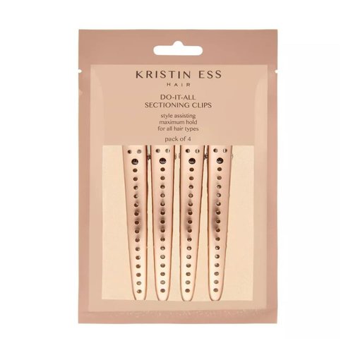Kristin Ess Do-It-All Sectioning Clips, 4 Count (Pack of 3)