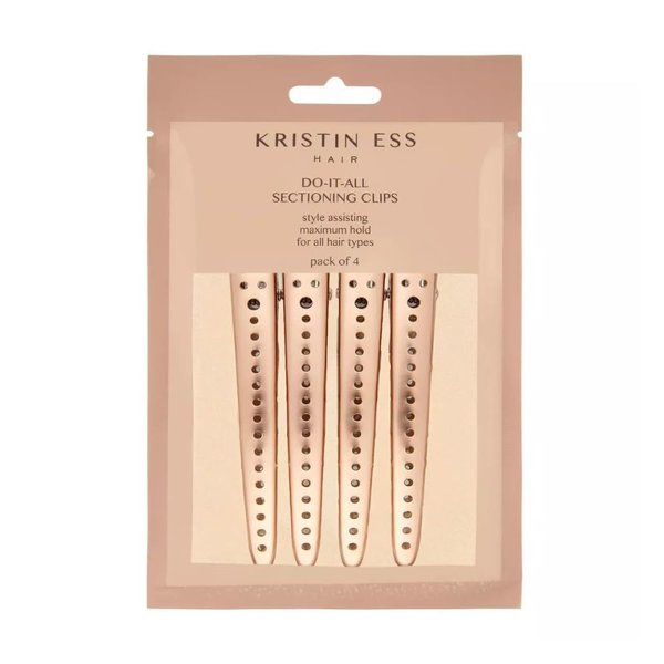 Kristin Ess Do-It-All Sectioning Clips, 4 Count (Pack of 3)