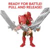 Masters of the Universe Deluxe He-Man Power Attack Action Figure, 8.5-in Battle Character for Storytelling Play, Gift for Fans 4 Years and Older