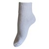 Diabetic Womens Ankle Socks (3 Pack), 9-11, White, Made in The USA