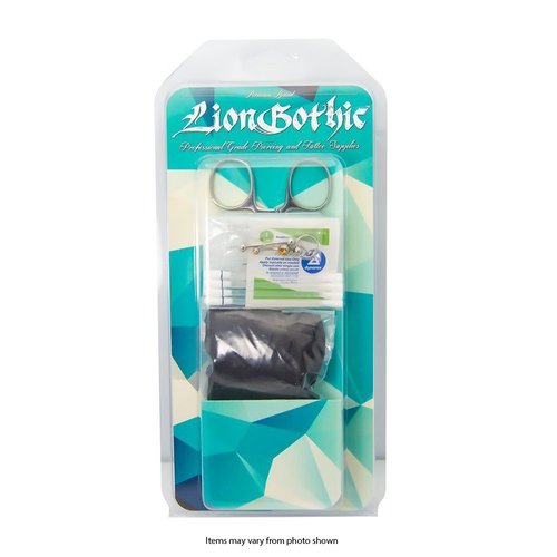 10Pcs Nose Piercing Kit - Professional Piercing Kit, Includes Nose Rings 20G Nose Screw 316L Surgical Steel 18G Piercing Needles, Gloves, AlcoholPads, Forceps Clamps for Nose Piercing Tools Supplies