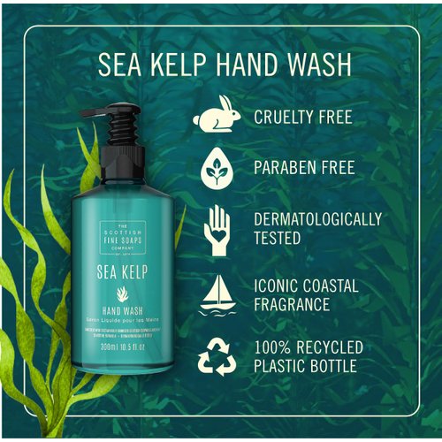 Scottish Fine Soaps Sea Kelp Marine Hand Wash 300ml Pump