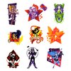 DC Super Hero Girls - 75 Assorted Temporary Tattoos