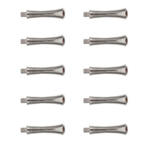 VILLCASE 10Pcs Hair Scissors Finger Replacement Scissor Parts Stainless Steel Scissors Finger Rest