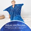 Sensory Body Sock for Kids,Sensory Sack for Relaxation, Focus,Sensory Integration,Body Sock (Large 56''×27'' Blue)
