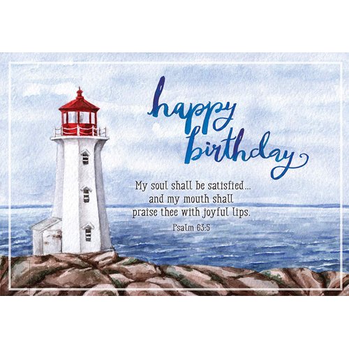 Value Pack - All Occasion -"Shoreline Greetings" - KJV Scripture Greeting Cards - (Box of 24)