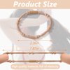 Bouiexye Boho Hair Ties Bracelets for Women, 24PCS Soulvation Hair Tie Bracelets 6 Styles Boho Hair Accessories 10 Colors Hair Ties No Damage for Thick Hair
