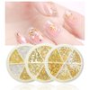Nail Art Rivets Star Moon Nail Art Studs Gold Silver Nail Art Charms Nail Art Accessories Nail Art Metal Rivets Gemstone Jewelry DIY Crafts Design Supplies Nail Decorations Kits