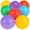 ArtCreativity Inflated Knobby Balls, Pack of 12, Spiky Sensory Bouncing Balls for Autism, ADHD, ADD, Anxiety Relief, Birthday Party Favors, Treasure Box Prizes, 3 Inch Balls for Kids and Adults