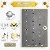 KatchOn, Happy New Year Garland - Pack of 9, Happy New Year Hanging Decorations | Black Gold Party Decorations, New Years Decorations 2025 | Happy New Year Backdrop, New Years Eve Party Supplies