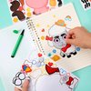 JOYIN 24PCS 9"x6" Make a face Stickers for Kids, Make Your Own Farm Animal Stickers, Party Favors Kids Crafts, Goodie Bags Stuffers for Kids, Classroom Rewards