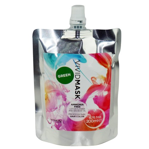 Vivid Mask Hair Dye Color 6.76 fl oz Green