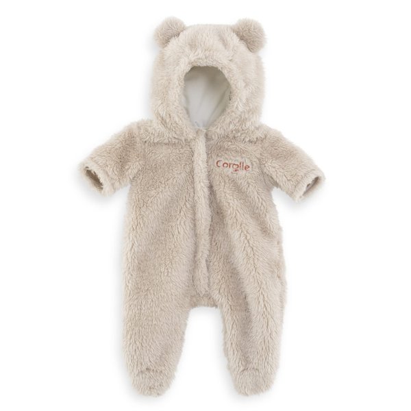 Corolle Teddy Bear Bunting Outfit for 14" Baby Dolls