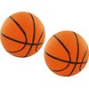 Botabee Kids Pool Basketball 2 Pack | Compatible with Intex Floating Hoops Poolside Basketball Game and Other Pool Basketball Hoop | Mini Ball for Outdoor and Poolside Play
