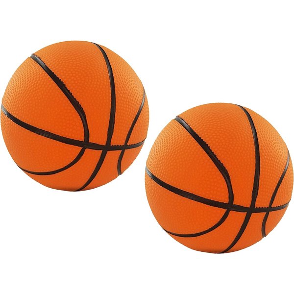 Botabee Kids Pool Basketball 2 Pack | Compatible with Intex Floating Hoops Poolside Basketball Game and Other Pool Basketball Hoop | Mini Ball for Outdoor and Poolside Play