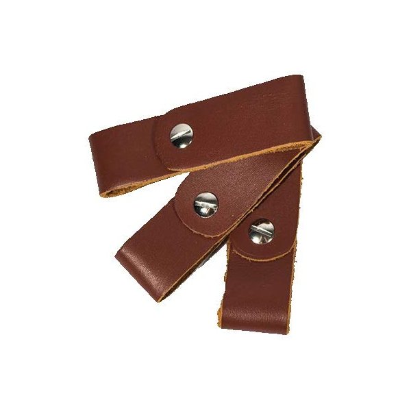 Leather Breakaway Strap for Horse Halter by Kensington — Repair Kit for Damaged Breakaway Halters — Leather Breaks If Halter Catches an Immobile Object for Horse Safety — Pack of 3