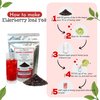 Green Hill Tea Organic Elderberry Herbal Tea - Immune System Boosting Loose Leaf Tea Blend - USDA Certified Organic - Caffeine-Free Relaxing Drink 4 OZ