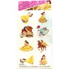Magical Disney Beauty and The Beast Tattoos - Pack of 8 - Colorful, Fun & Unique Designs - Ideal Party Favors for Kids